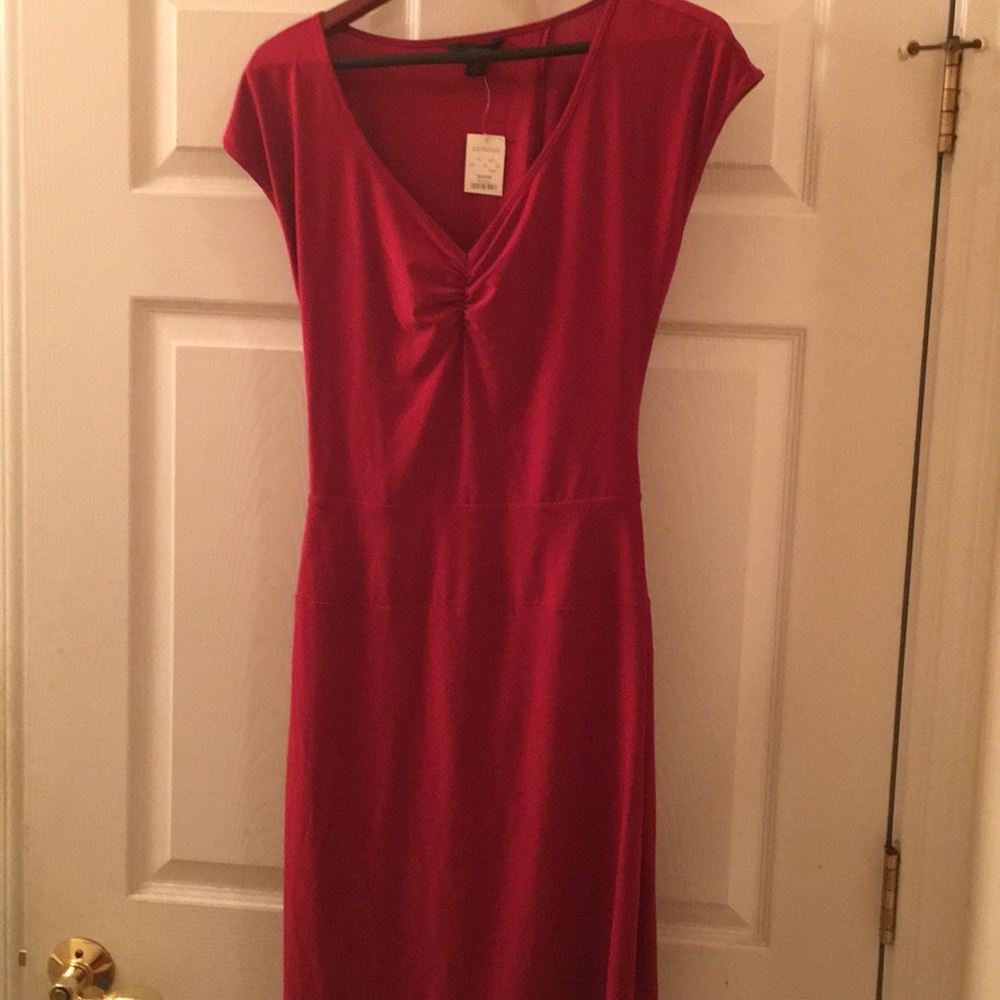 NWT Express dark red dress